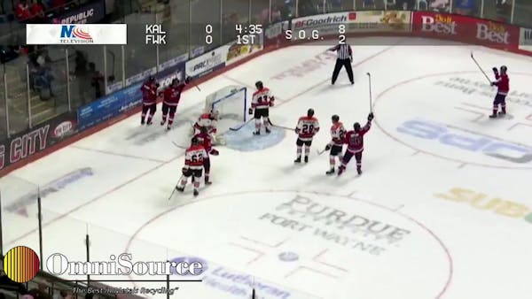 Kalamazoo Wings 2 At Fort Wayne Komets 3 (2-12-20)
