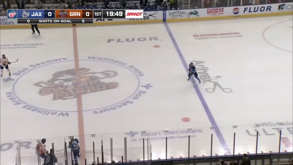12.29 Greenville Swamp Rabbits Vs. Jacksonville Icemen Highlights