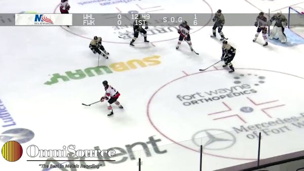 Wheeling Nailers 0 At Fort Wayne Komets 3 (11-28-19)