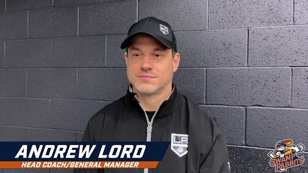 ANDREW LORD 2023 Rookie Faceoff post-practice 9/17/23