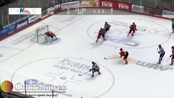 Brampton Beast 5 At Fort Wayne Komets 3 (12-27-19)